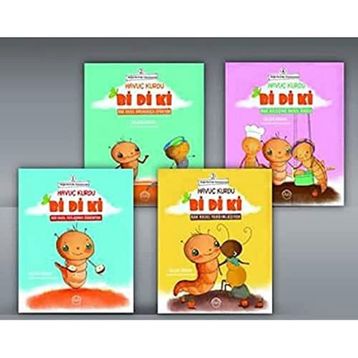 Değerlerimle Büyüyorum-Havuç Kurdu Bi Di Ki Seti-4 Kitap Takım - Kolektif