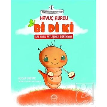 Değerlerimle Büyüyorum-Havuç Kurdu Bi Di Ki Seti-4 Kitap Takım - Kolektif