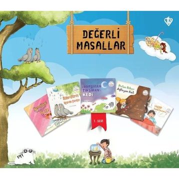 Değerli Masallar Seti-5 Kitap Takım - Kolektif