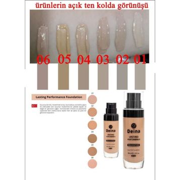 Deina No:M06 Matte Fondöten