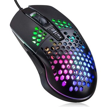 Deiog G11 Siyah Kablolu RGB Oyuncu Mouse