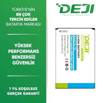 Deji LG G3 Uyumlu Batarya