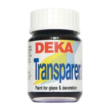 Deka Transparent 25 ml Türkis 58 Cam Boyası