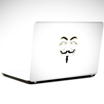 Dekolata Anonymous 29x24 cm Laptop Sticker