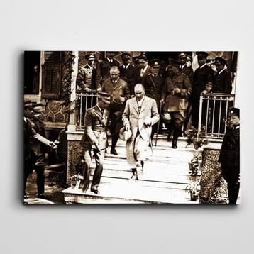Dekolata Atatürk İzmir'de 85x120 cm Kanvas Tablo