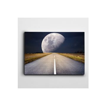 Dekolata Ay Yol 60x85 cm Kanvas Tablo