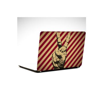 Dekolata Barış Retro 40.5x27 cm Laptop Sticker
