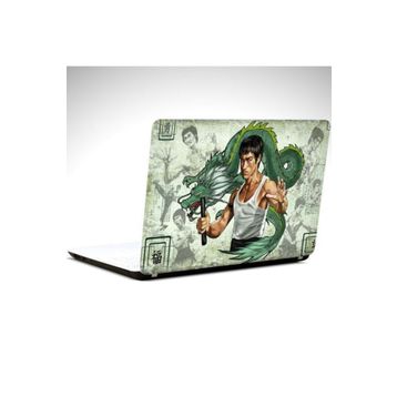 Dekolata Bruce Lee 34x24 cm Laptop Sticker