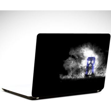 Dekolata Doktor Who Police 37x26 cm Laptop Sticker