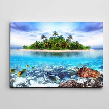 Dekolata Egzotik Ada 50x70 cm Kanvas Tablo