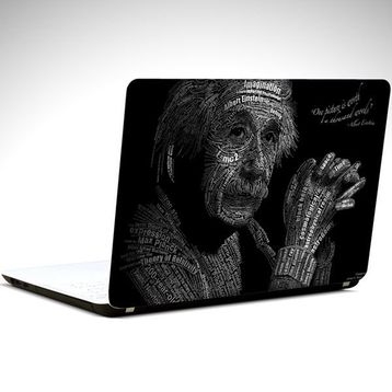 Dekolata Einstein 29x24 cm Laptop Sticker