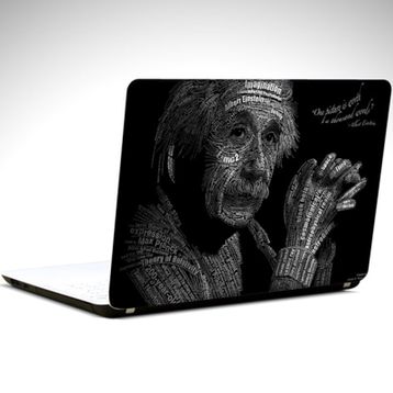 Dekolata Einstein 37x26 cm Laptop Sticker