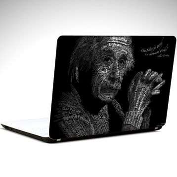 Dekolata Einstein 37x26 cm Laptop Sticker