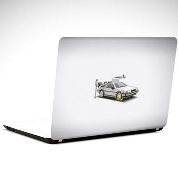 Dekolata Geleceğe Dönüş 37x26 cm Laptop Sticker