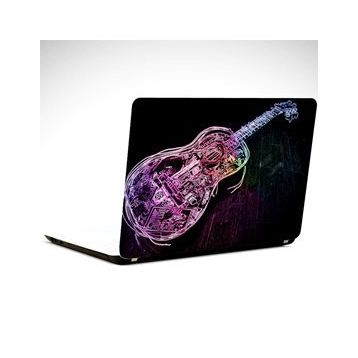 Dekolata Gitar Digital 29x24 cm Laptop Sticker