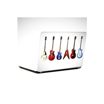 Dekolata Gitarlar 39x27 cm Laptop Sticker