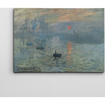 Dekolata Gün Batımı 70x100 cm Kanvas Tablo