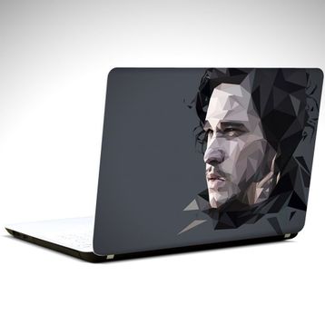 Dekolata Jon Snow Low Poly 38x27 cm Laptop Sticker