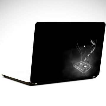 Dekolata Kaset 38x27 cm Laptop Sticker