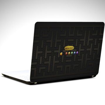 Dekolata Pacman Funny 35x26 cm Laptop Sticker
