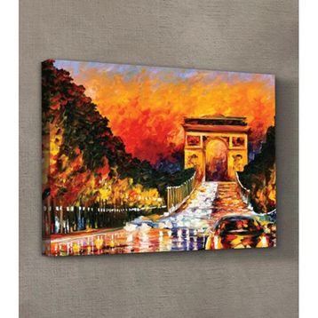 Dekolata Paris 50x70 cm Kanvas Tablo