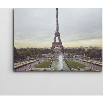 Dekolata Paris ve Eyfel 40x60 cm Kanvas Tablo