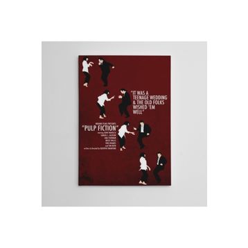 Dekolata Pulp Fiction Mini 100x140 cm Kanvas Tablo