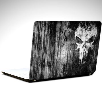 Dekolata Punisher Karanlık Duvar 38x27 cm Laptop Sticker
