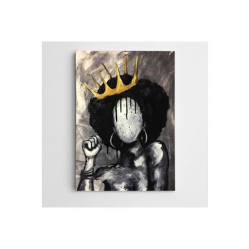 Dekolata Queen Modern Sanat 60x85 cm Kanvas Tablo