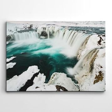 Dekolata Şelale 2 20x30 cm Kanvas Tablo
