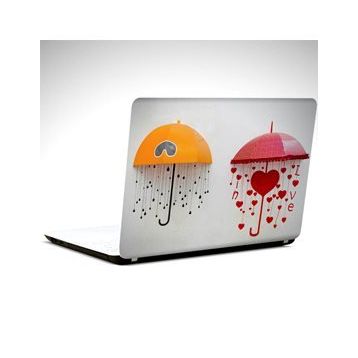 Dekolata Şemsiyeler 37x26 cm Laptop Sticker