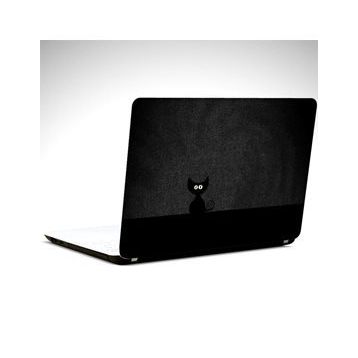 Dekolata Sevimli Kedi 37x26 cm Laptop Sticker