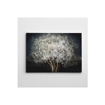 Dekolata Siyah Beyaz Mini 70x100 cm Kanvas Tablo