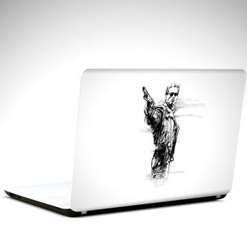 Dekolata Terminatör 29x24 cm Laptop Sticker