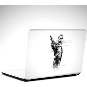 Dekolata Terminatör 35x26 cm Laptop Sticker