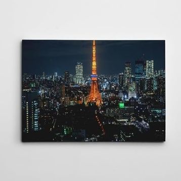 Dekolata Tokyo 2 40x60 cm Kanvas Tablo
