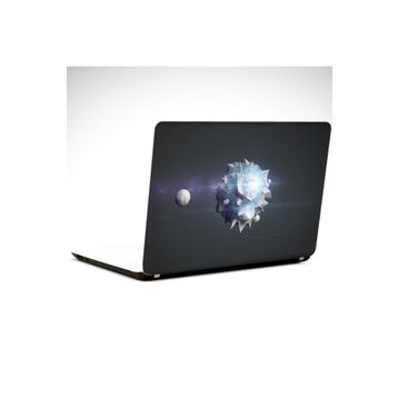 Dekolata Uydu Low Poly 35x26 cm Laptop Sticker
