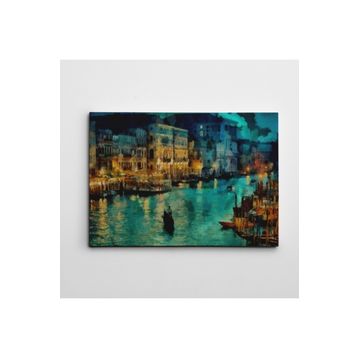 Dekolata Venedik 140x200 cm Kanvas Tablo