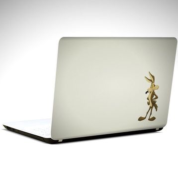 Dekolata Wili E Coyote Minimal 38x27 cm Laptop Sticker