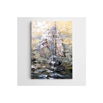 Dekolata Yelkenli 70x100 cm Kanvas Tablo