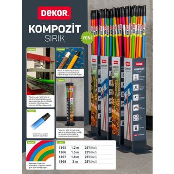 Dekor 1 2 mt Kompozit Sırı
