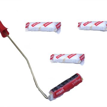 Dekor 1084 10 cm 3 Adet Parmak Rulo Yedek Ağzı