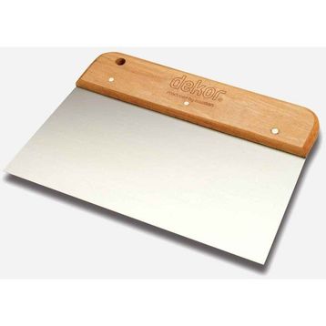 Dekor 17 cm Geniş Macun Spatula