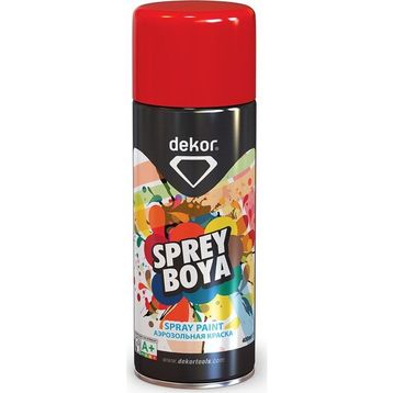 Dekor 3002 Kırmızı 400 ml Sprey Boya