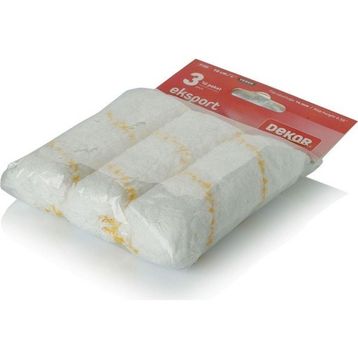 Dekor 3100 10 cm 3'lü Parmak Rulo Yedeği