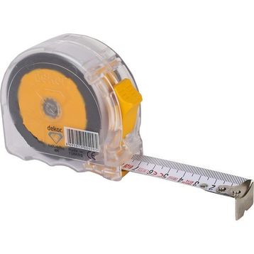 Dekor 408 Şeffaf 5Mt X 25Mm Şerit Metre