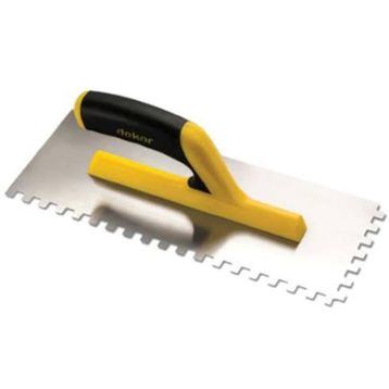 Dekor 432 Kare Dişli Kapalı Saplı 40 cm Seramik Malası
