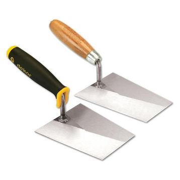 Dekor Ahşap Saplı 14 cm Duvarcı Malası