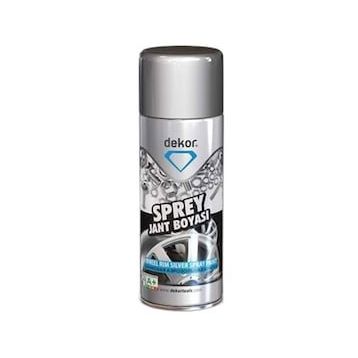 Dekor Gümüş 400 ml Akrilik Efektli Sprey Boya