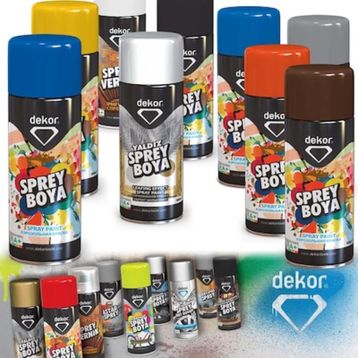 Dekor RAL1003 Taksi Sarısı 400 ml Sprey Boya